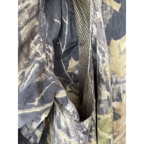 Mossy Oak Mens XL Long Sleeve Camo Vented Shirt Hunting Roll Tab Sleeve - Picture 5 of 6